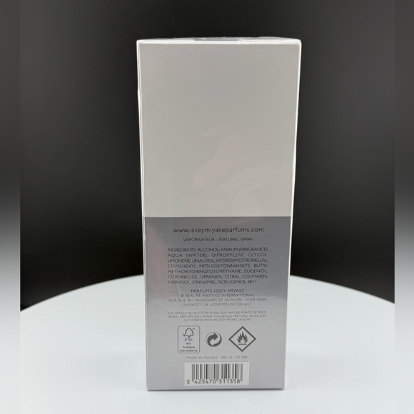 Issey Miyake Men's L'Eau d'Issey Pour Homme Eau de Toilette Spray, 2.5 oz - Picture 5 of 11